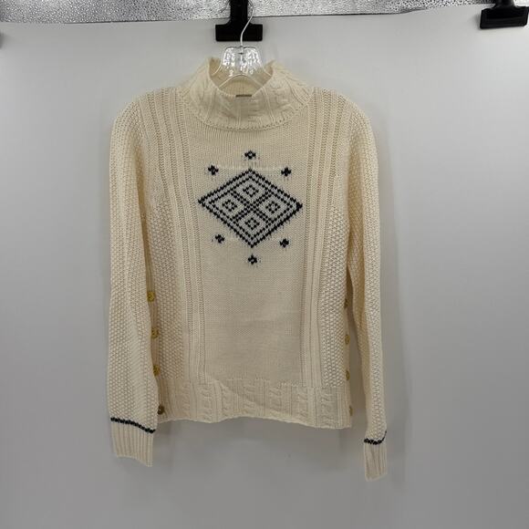 J. Crew Sweaters - J. Crew Women's The Reeds Nordic Neutral Knit Sweater - Cream - S - New with tag